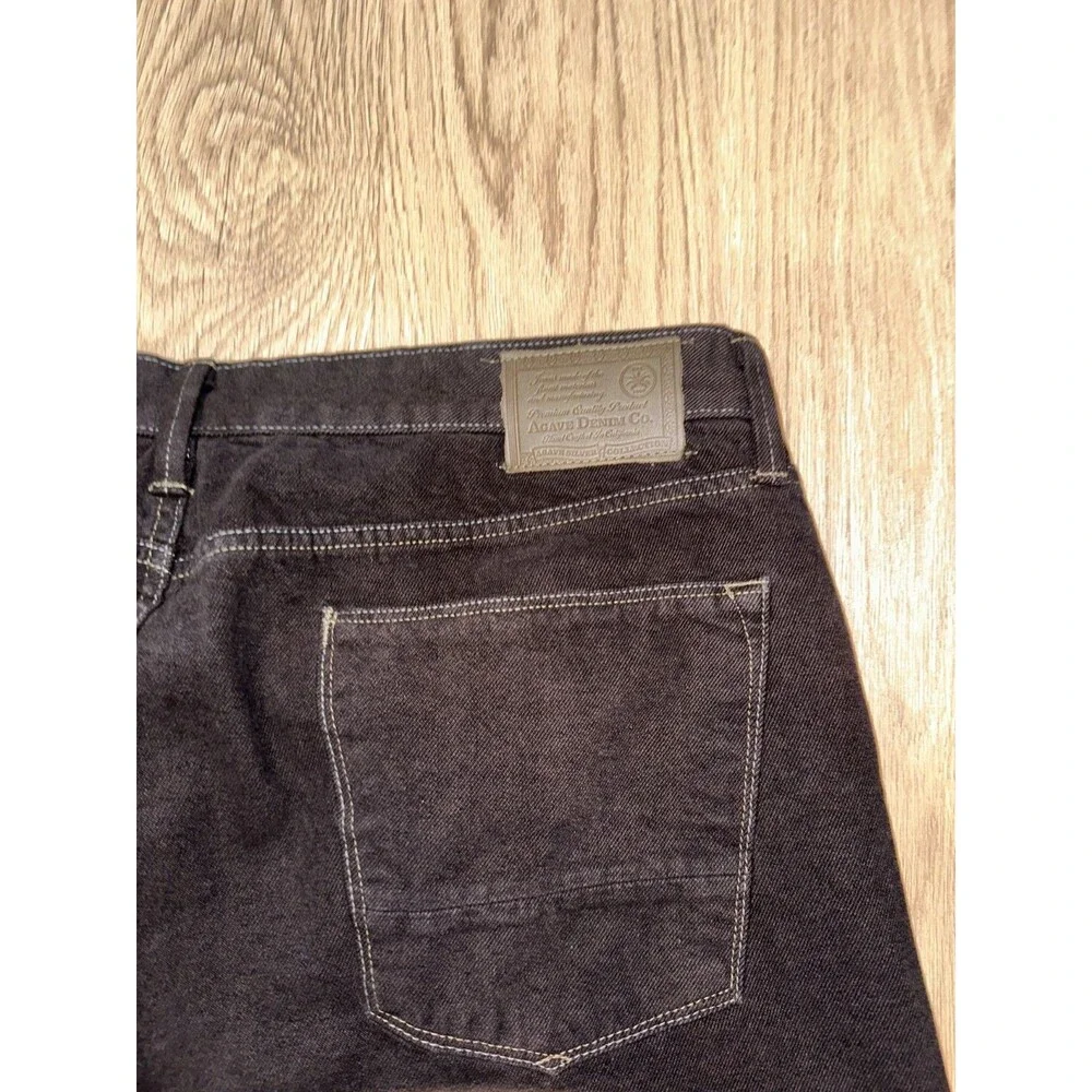 Agave Denim Silver Pragmatist Wolf Twill Pants Mens 37x27 USA Classic Straight